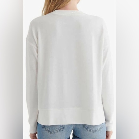 Lucky Brand Ultra Soft Cloud Jersey Wrinkle Free Sweatshirt Top - Picture 6 of 7